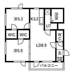 パークカーサ福住 2階/201