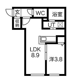 ONE STAGE二十四軒(ワンステージニジュウヨンケン) 4階