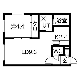 Mia moglie Shinsapporo(ミアモリエ新札幌) 4階