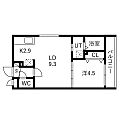 Patio北153階6.0万円