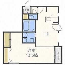 CRESTOPIA 1LDKの間取図画像
