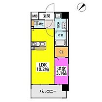 フルハウス高宮 105 ｜ 福岡県福岡市南区向野１丁目19-8（賃貸マンション1LDK・1階・34.18㎡） その2