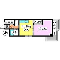 カーサ・コモーダ 210 ｜ 福岡県福岡市東区下原４丁目3-1（賃貸マンション1DK・2階・31.68㎡） その2