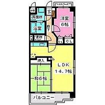 シャトレ東 201 ｜ 福岡県糟屋郡志免町別府１丁目18-27（賃貸マンション2LDK・2階・60.93㎡） その2