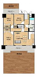 ライオンズマンション豊川中央 4DKの間取図画像