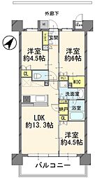 間取図画像 3LDK
