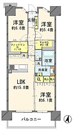 間取図画像 3LDK