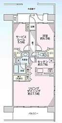 グリーンフォレストストーリーズ 1SLDKの間取図画像