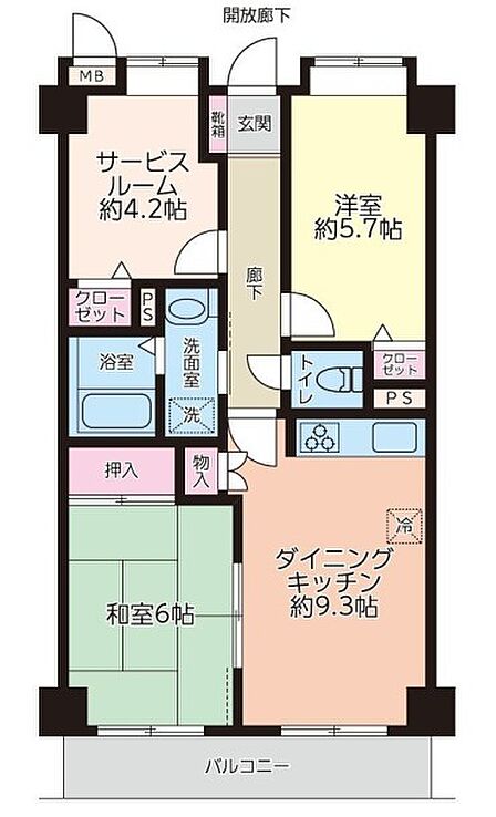 2SDK 間取り