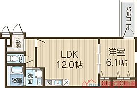 フジパレス戸伏 103 ｜ 大阪府茨木市戸伏町10-4（賃貸アパート1LDK・1階・42.45㎡） その2