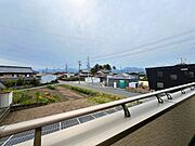 ≪北西向きバルコニーからの眺望≫高い建物がないため遠くの景色まで楽しむことができます