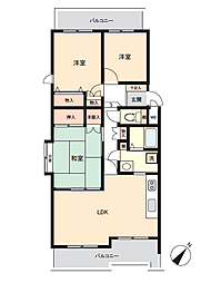 間取図画像 3LDK