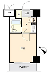 ドルチェ川越 1Kの間取図画像