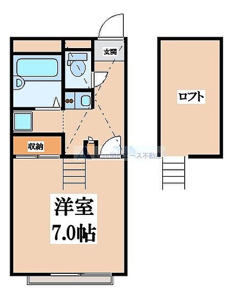 レオパレスMA ｜大阪府東大阪市鷹殿町(賃貸アパート1K・2階・20.28㎡)の写真 その2