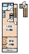 El Ambar  ｜ 大阪府大東市寺川4丁目（賃貸アパート1LDK・2階・40.18㎡） その2