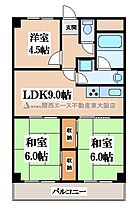 吉田第2大発マンション  ｜ 大阪府東大阪市島之内2丁目（賃貸マンション3LDK・4階・61.05㎡） その2