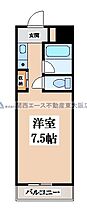 エクセルシオール長田  ｜ 大阪府東大阪市長田東3丁目（賃貸マンション1R・11階・22.10㎡） その2