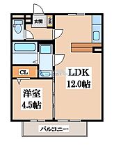 グレイスワン  ｜ 大阪府大東市津の辺町（賃貸アパート1LDK・2階・40.07㎡） その2