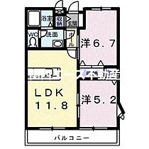 スミスガーデン  ｜ 大阪府門真市大橋町（賃貸アパート2LDK・2階・51.26㎡） その2