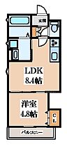 ラモーナ長瀬I  ｜ 大阪府東大阪市長瀬町1丁目（賃貸アパート1LDK・2階・32.01㎡） その2