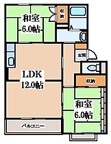 ヌーブ・ルミェール松本  ｜ 大阪府八尾市東山本新町4丁目（賃貸マンション2LDK・2階・58.00㎡） その2