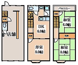 南津の辺町貸家