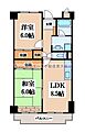 美杜里ハイム3階6.0万円