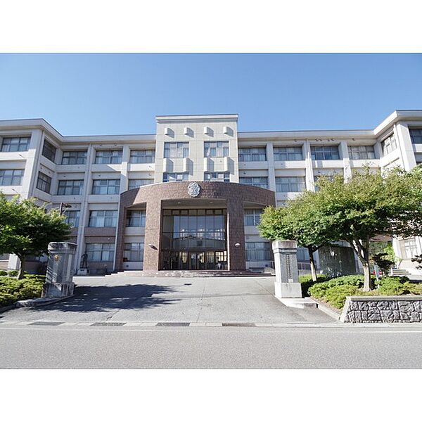 画像30:高校・高専「長野県岡谷工業高校まで1983ｍ」