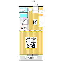 ハイツ中澤  ｜ 長野県茅野市豊平（賃貸アパート1K・2階・26.45㎡） その2