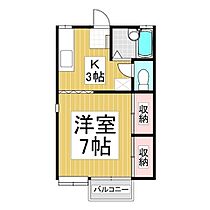 サンライズ北原  ｜ 長野県茅野市ちの（賃貸アパート1K・1階・26.00㎡） その2