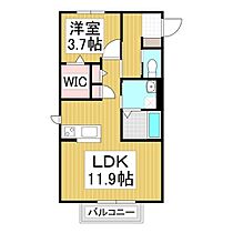 オリジンベリーII  ｜ 長野県茅野市ちの（賃貸アパート1LDK・1階・40.45㎡） その2