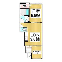 ふるり  ｜ 長野県諏訪市大字四賀（賃貸アパート1LDK・1階・40.10㎡） その2