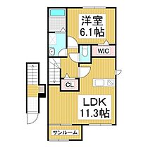 コンフォーティア茅野本町東  ｜ 長野県茅野市本町西（賃貸アパート1LDK・2階・52.52㎡） その2