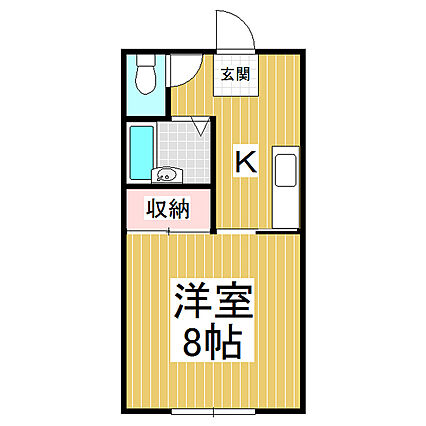 ハイツK_間取り_0