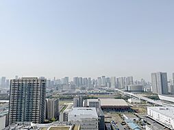 バルコニーからの眺め（北西方向）［2025年4月19日撮影］