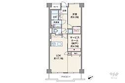 間取図画像 1SLDK