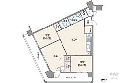 間取図画像 3LDK