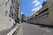 敷地南東側の前面道路