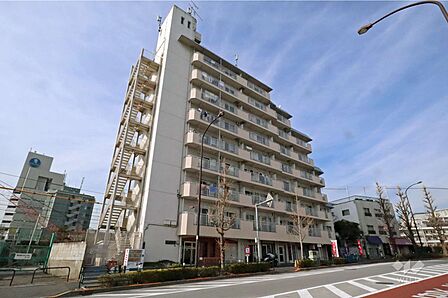 北品川ダイヤモンドパレスの外観（南側から）