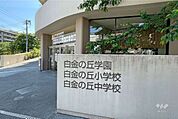 白金の丘中学校[公立]の外観