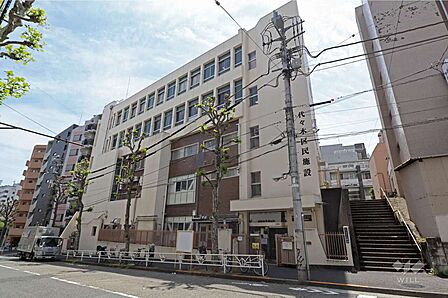 渋谷区立代々木図書館の外観