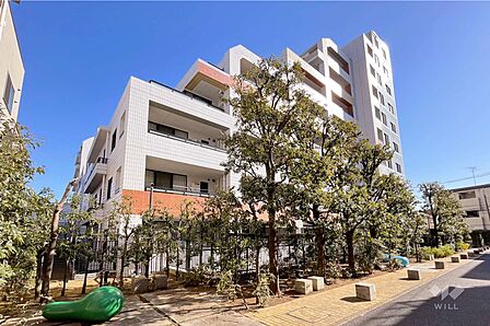 アールブラン大井町ミュゼの外観(北西側から)