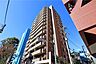外観：朝日マンション白金通りの外観（北東側から）