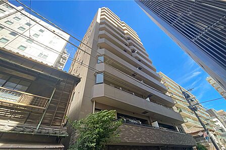 スカール築地の外観(南側から)