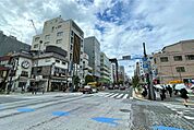 人形町商店街の外観