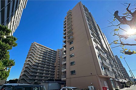 ライオンズマンション大森(品川区)の外観(北西側から)