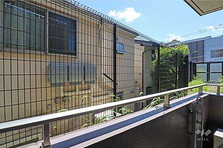 バルコニーからの眺め（南西方向）［2026年7月10日撮影］