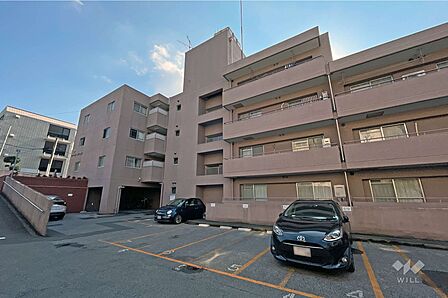 マンション第二恵比須苑の外観(北側から)