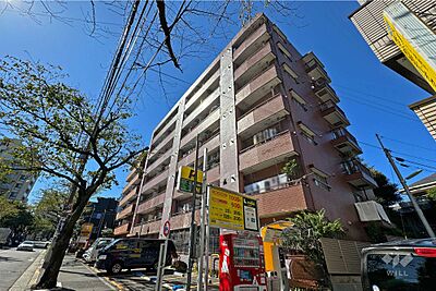 外観：ライオンズマンション不動前第1の外観（東側から）