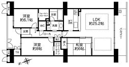 間取図画像 3LDK